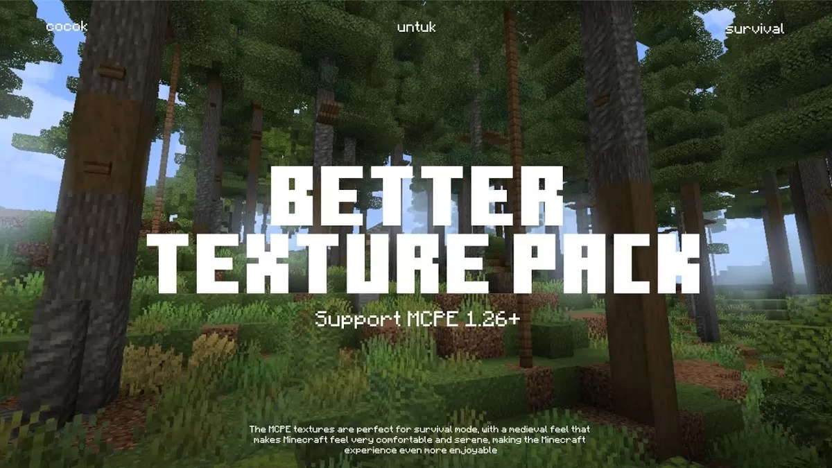 Texture Pack MCPE 1.26