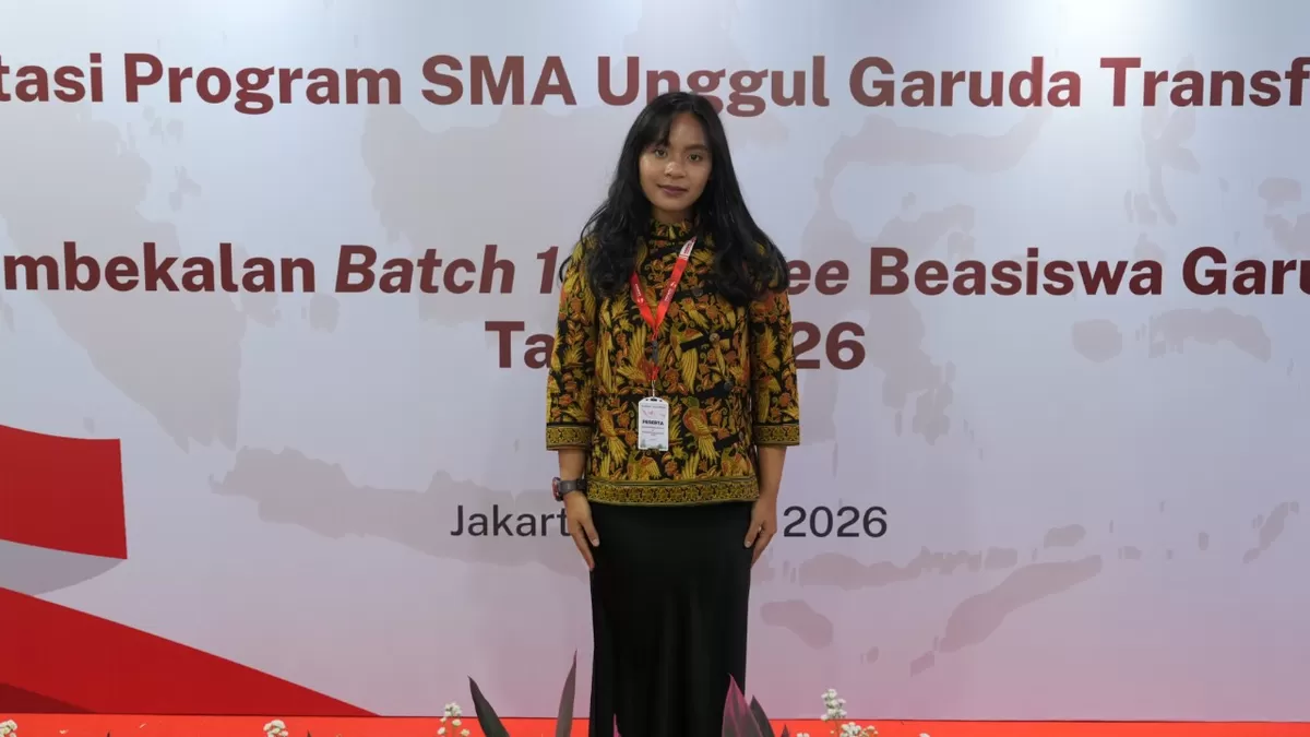 Lovenia, siswi SMA Pradita Dirgantara, berhasil diterima di University of California (UC) Berkeley melalui Beasiswa Garuda (Dok. Bakom RI)