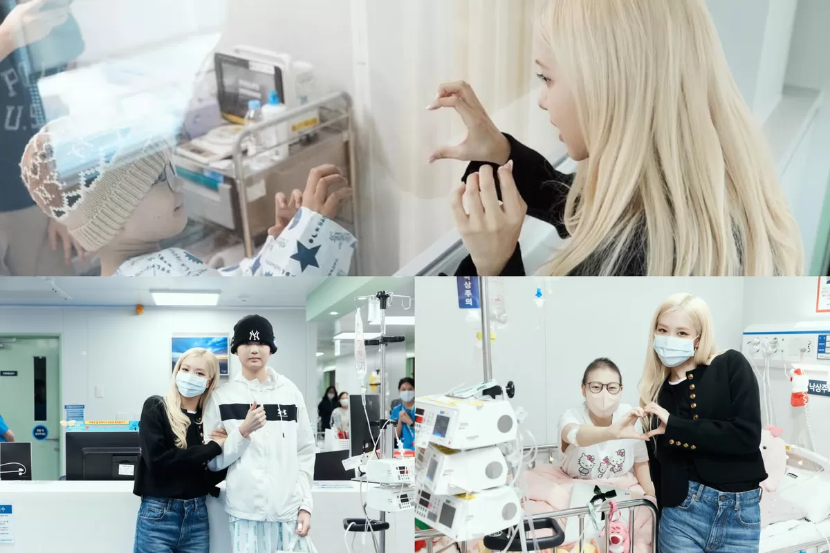 Dalam Rangka Membalas Cinta yang Ia Terima, Ros&eacute; BLACKPINK Rayakan Hari Natal Bersama Pasien Anak di Rumah Sakit Universitas Nasional Seoul 