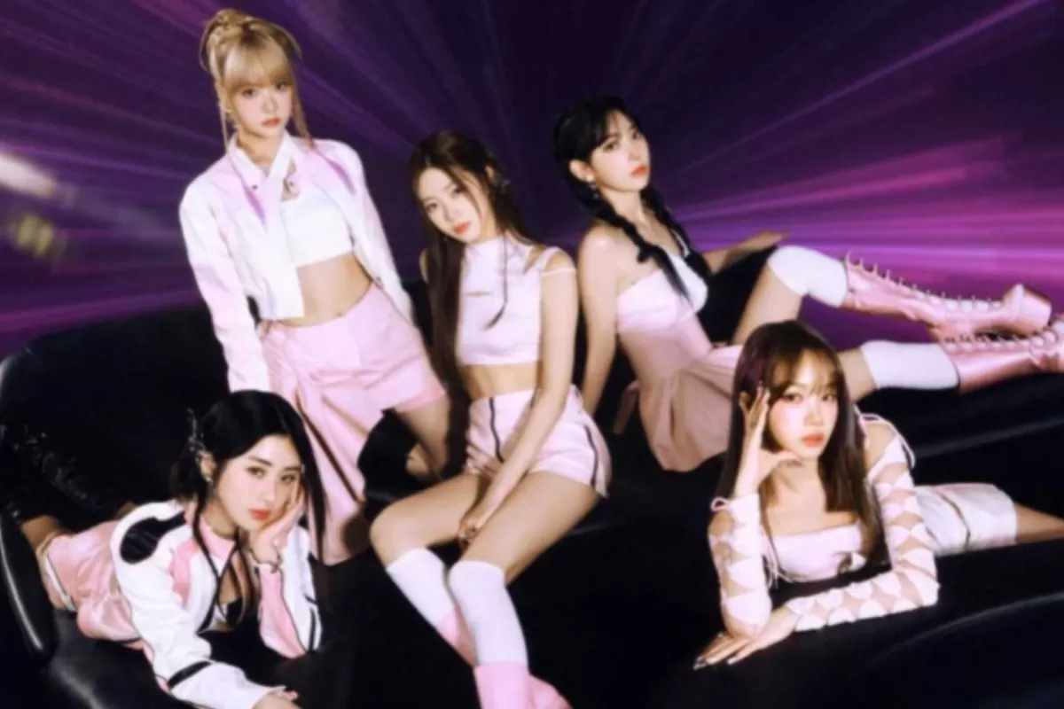 Lagu Bahasa Inggris Pertama LE SSERAFIM 'Perfect Night' Melampaui 500 Juta Streaming di Spotify (Source Music)