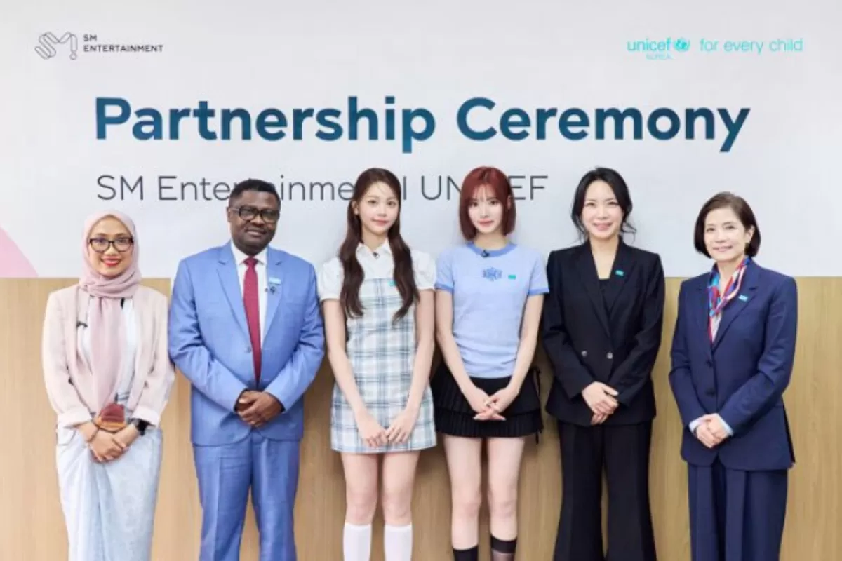 SM Entertainment dan UNICEF Korea Tandatangan&igrave; Perjanjian Untuk Memberdayakan Anak Perempuan di Indonesia dan Hadirkan Lingkungan Sekolah yang Ramah
