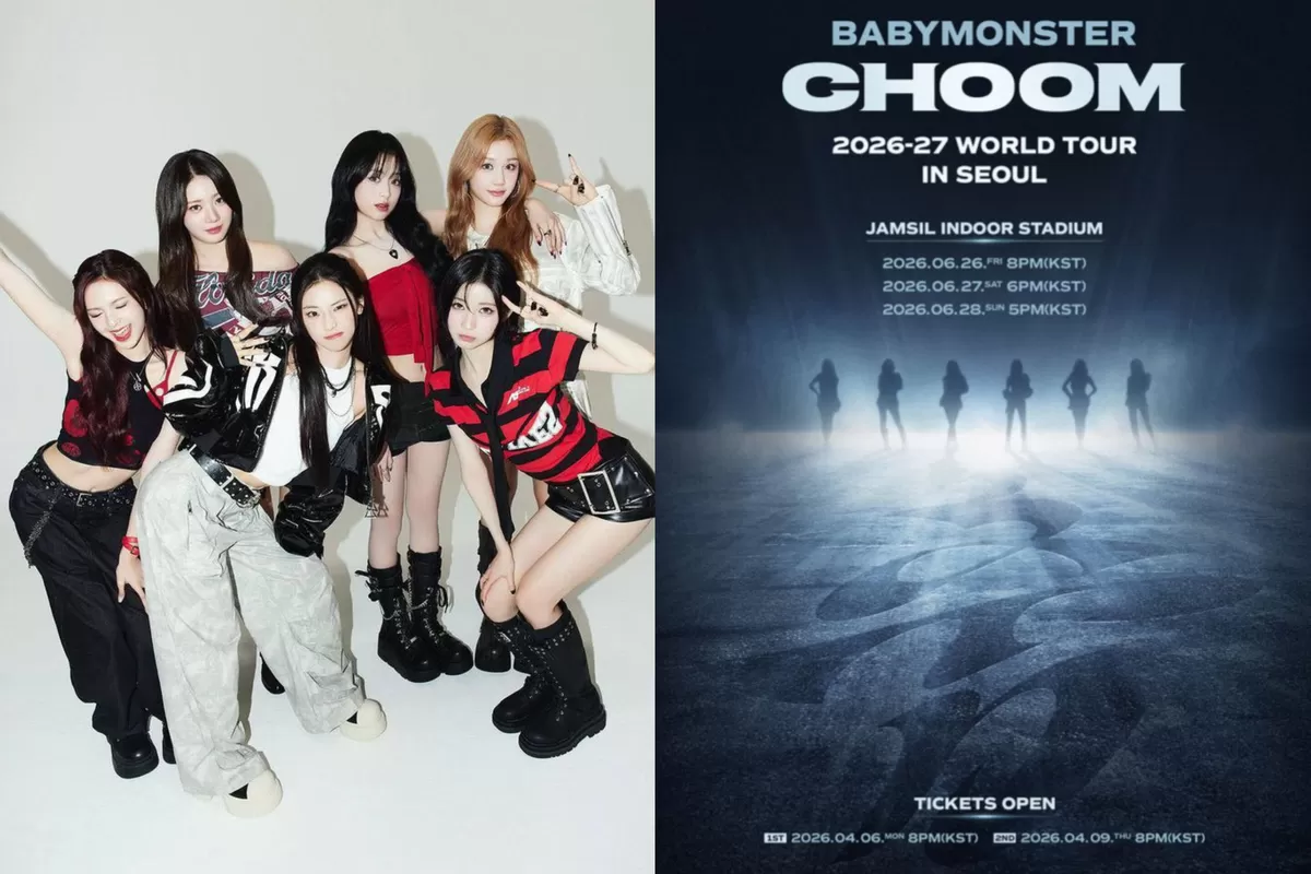 BABYMONSTER Akan Memulai Tur Dunia 'CHOOM' Pada Bulan Juni (YG Entertainment)