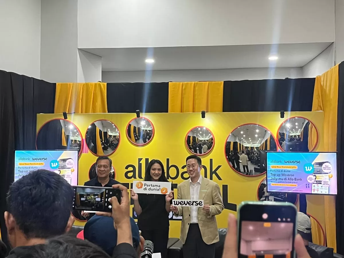 Melalui Kemitraan strategis dengan Weverse, Allo Bank memperkuat ekosistem gaya hidup digital bagi jutaan penggemar K-Pop di Indonesia dengan kemudahan transaksi instan, aman, dan tanpa biaya konversi valas.