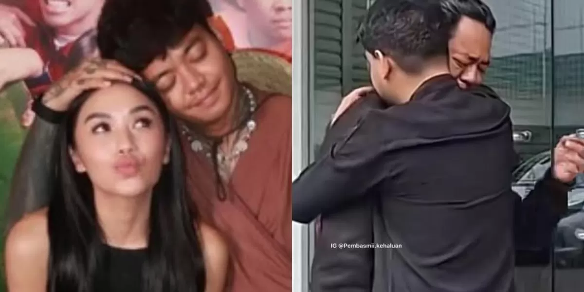 Mengintip kisah asmara pasangan artis, Lula Lahfah dan Reza Arap yang viral di medsos.  (Instagram.com/@pembasmii.kehaluan)