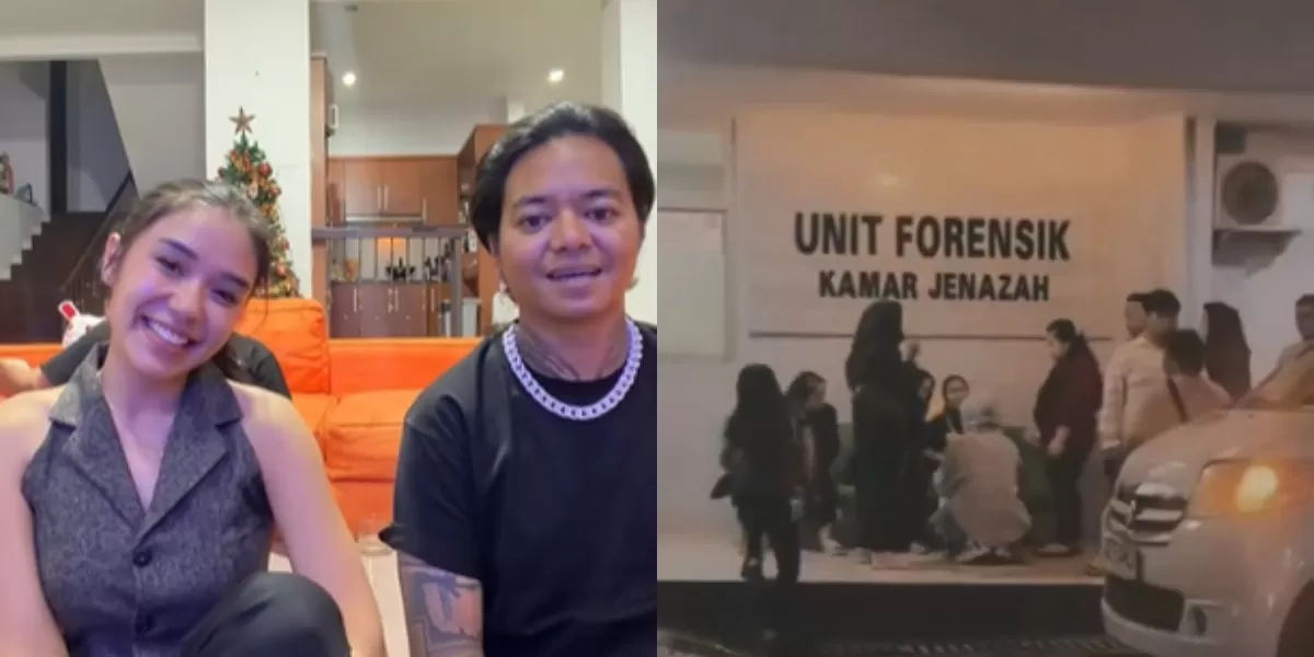 Artis sekaligus musisi, Reza Arap merelakan kepergian sang kekasih, Lula Lahfah yang meninggal dunia pada Jumat, 23 Januari 2026.  (TikTok.com/@lulahfah - X.com/@Azizar)