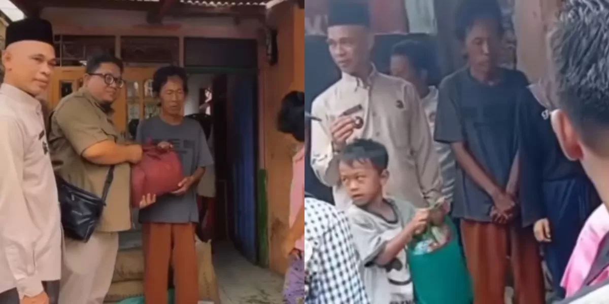 Menyoroti viralnya pedagang es jadul yang dituding menggunakan bahan spons, kini justru mendapatkan berbagai bantuan dari pemerintah setempat.  (Instagram.com/@pembasmii.kehaluan)