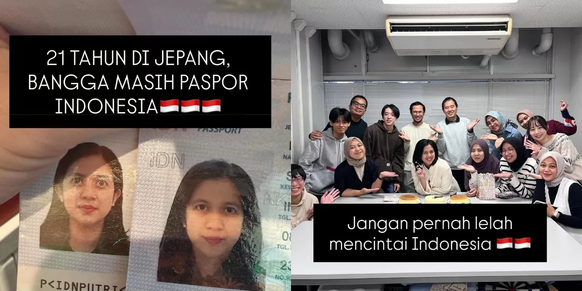 Mengintip kisah viral seorang WNI yang bangga mempunyai paspor Indonesia dalam perjalanan kariernya selama 21 tahun di Jepang.  (Instagram.com/@sas.tiaputri)
