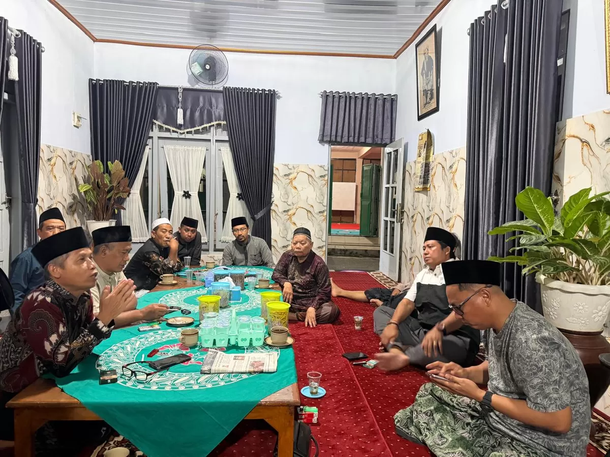 Suasana rakor jelang pelantikan PCNU Banyuwangi. (ist./PCNU)