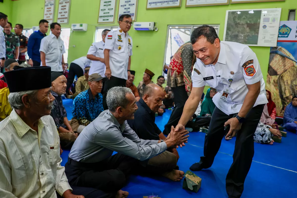 Menapak Jejak Transmigrasi, Ahmad Luthfi Kunjungi Desa Bagelen di Lampung 