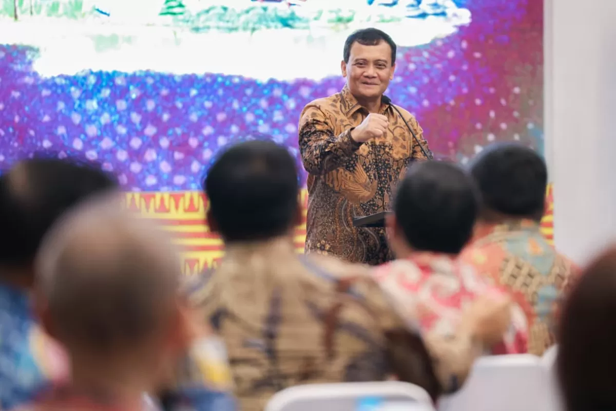 Gubernur Jawa Tengah, Ahmad Luthfi di Mahan Agung, Bandar Lampung, Selasa (6/1/2026). (Istimewa for Pantura Network)