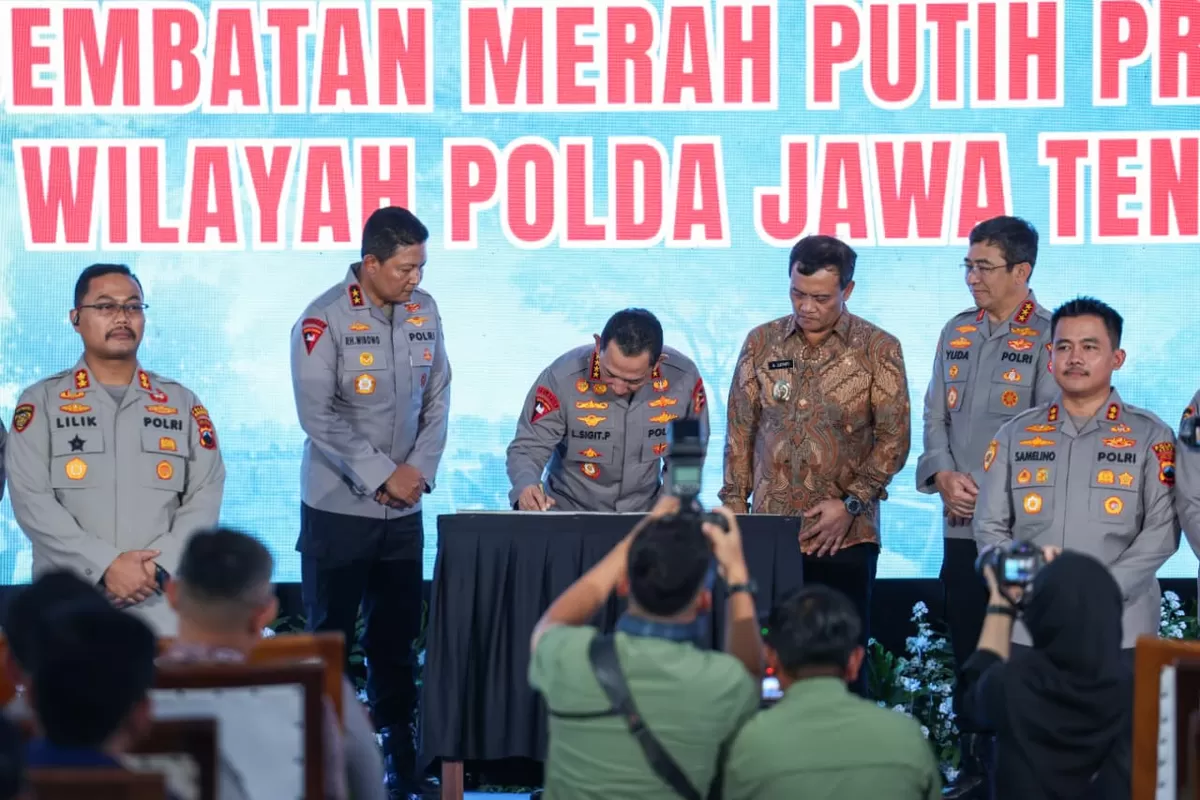 Akses Warga Dua Desa di Prambanan Klaten Pulih Lewat Jembatan Merah Putih