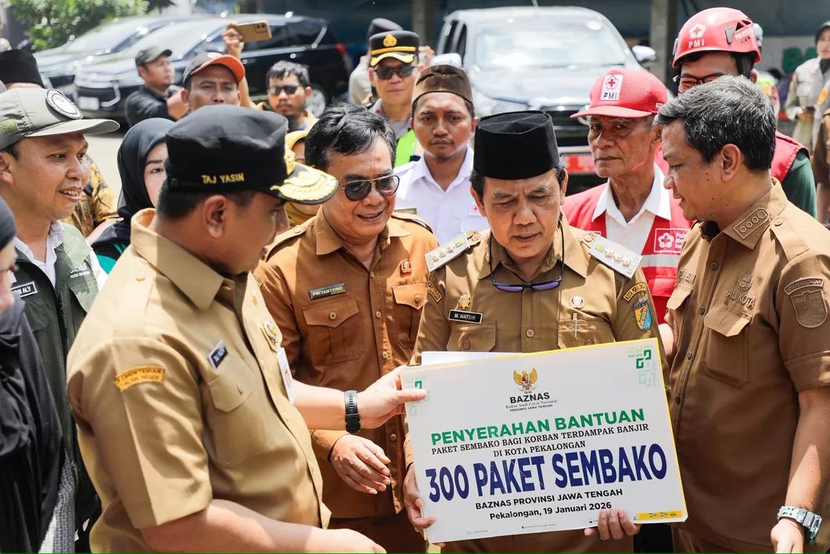 Pemprov Jateng Pastikan Logistik 24 Posko Pengungsian Banjir Pekalongan Aman