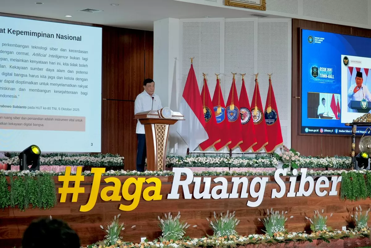 Menko Polkam Apresiasi Peran BSSN Jaga Kedaulatan Digital Indonesia