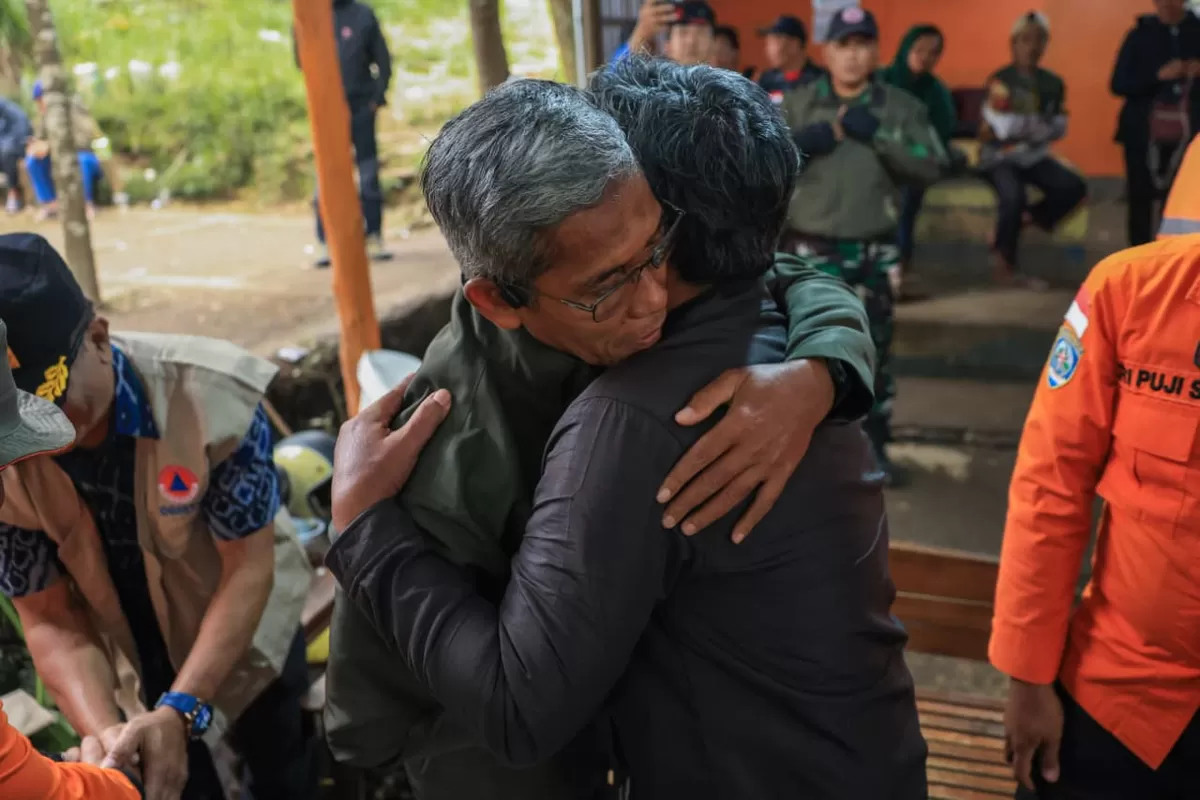 Sekda Jateng Tinjau Pencarian Pendaki Hilang di Mongkrang, Kuatkan Hati Orang Tua Korban