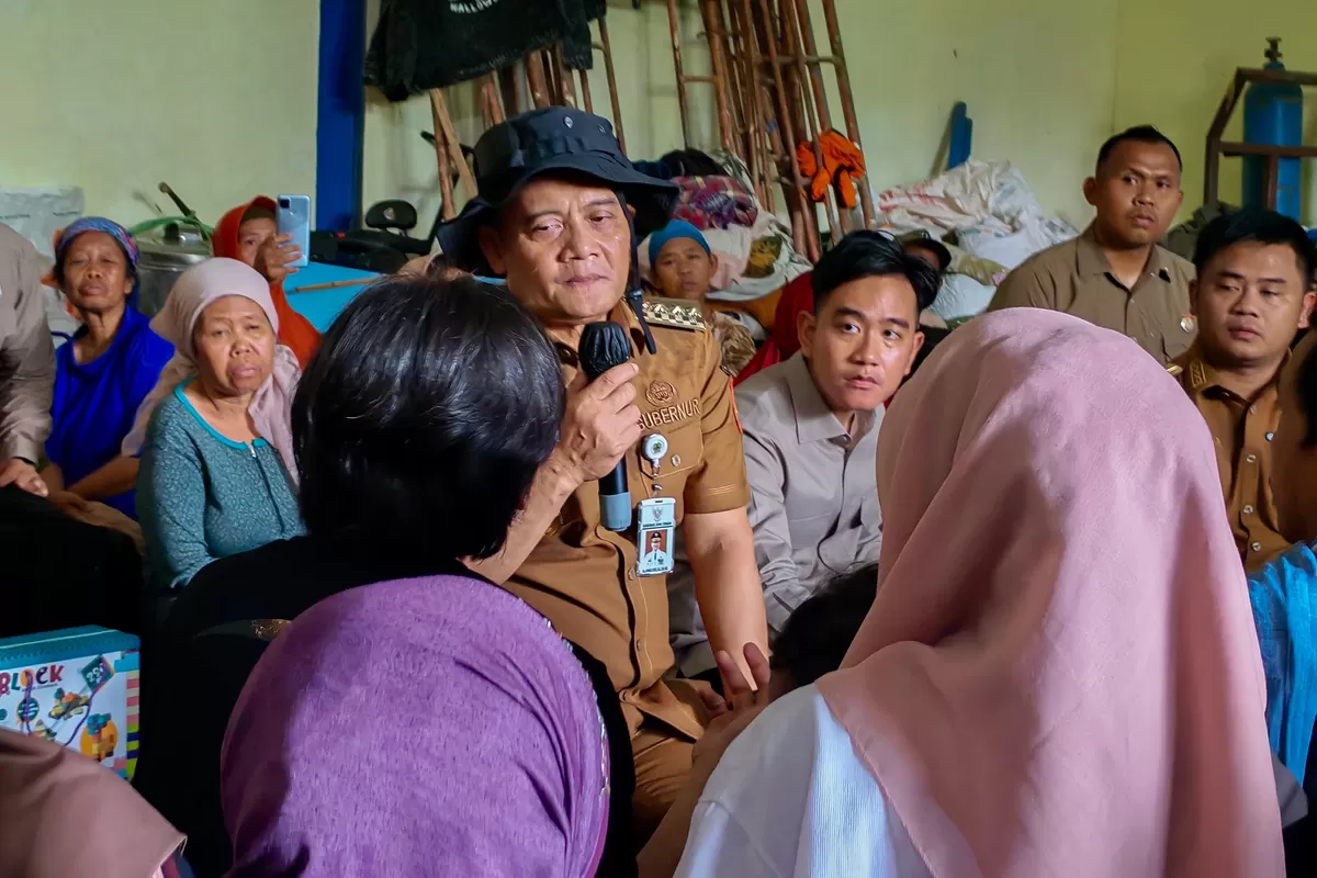 Gibran dan Luthfi Pastikan Hunian Tetap Disiapkan Lengkap Sertifikat bagi Korban Tanah Gerak Padasari
