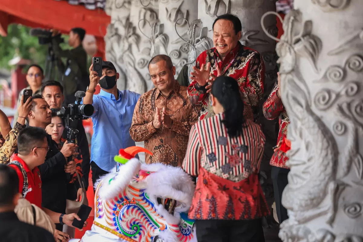 Perayaan Imlek di Sam Poo Kong Pererat Toleransi Antarumat