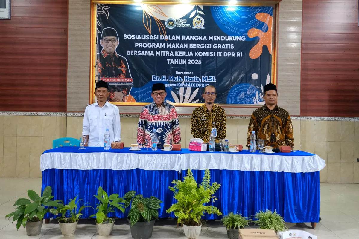 Anggota DPR Muh Haris Tekankan MBG Perkuat Kesehatan dan Ekonomi Masyarakat