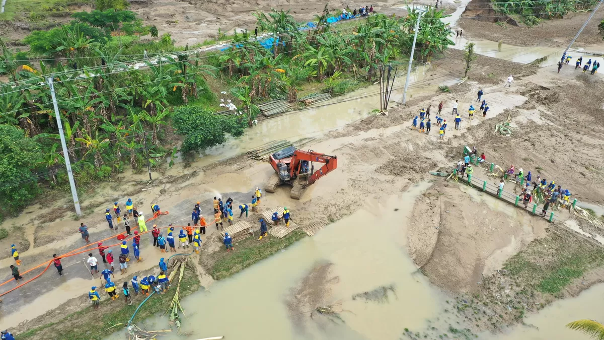 Ribuan Hektare Lahan Pertanian di Grobogan Tergenang, Petani Difasilitasi Klaim Asuransi