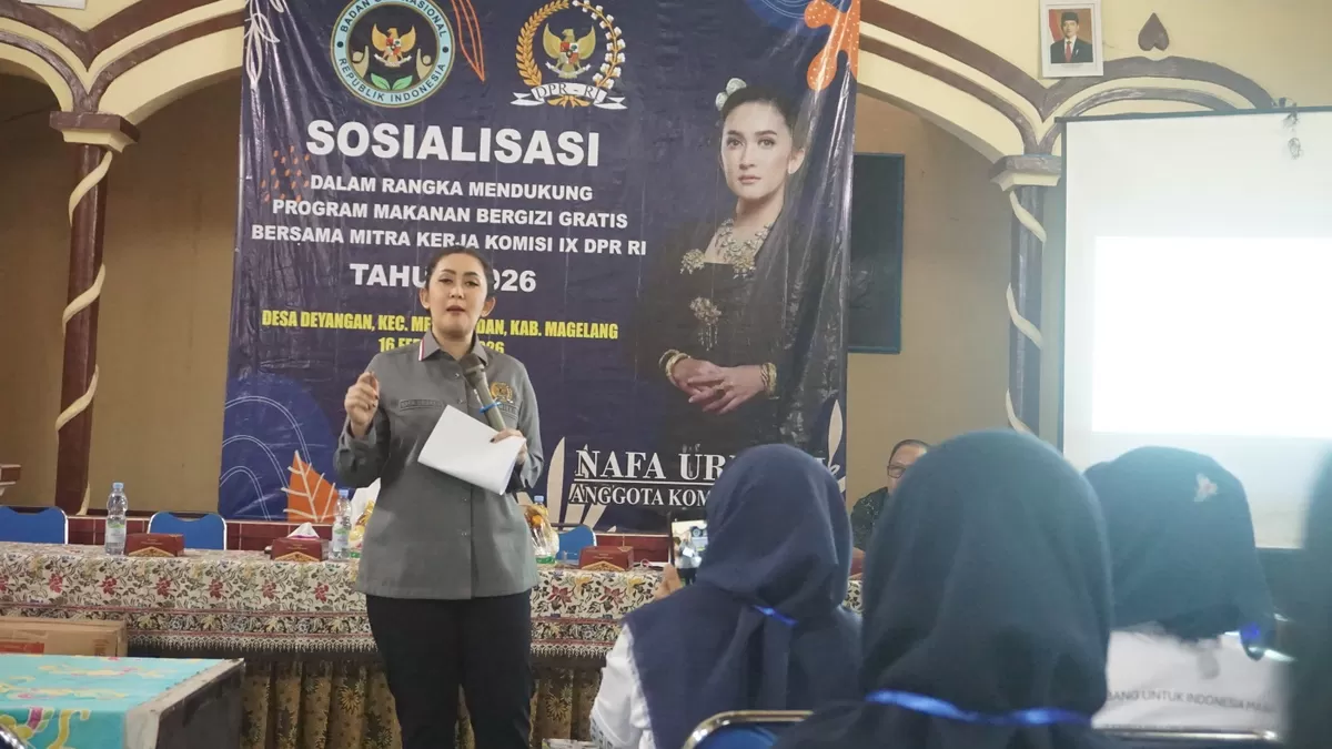 Sosialisasi Program MBG di Kabupaten Magelang, Nafa Urbach Tegaskan Komitmen Kawal Generasi Indonesia Emas
