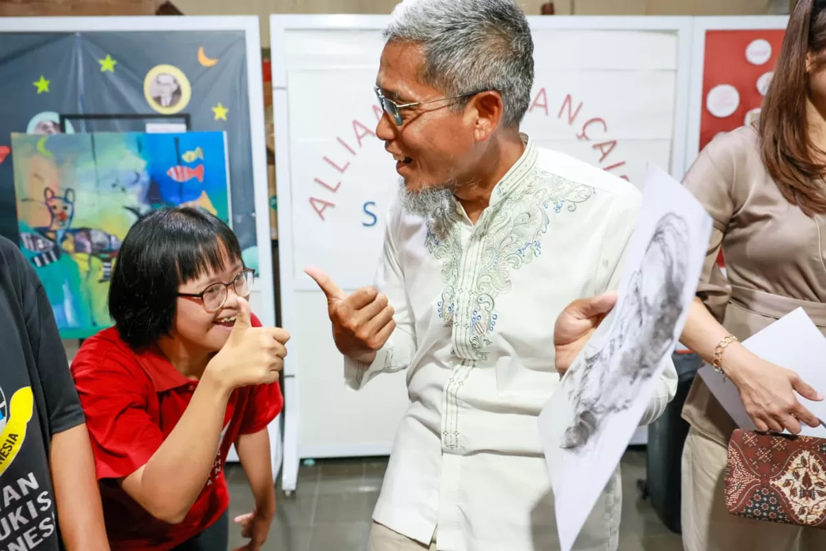 Hadiri Pameran Lukisan Difabel, Sekda Jateng Tekankan Pentingnya Fasilitasi Nyata