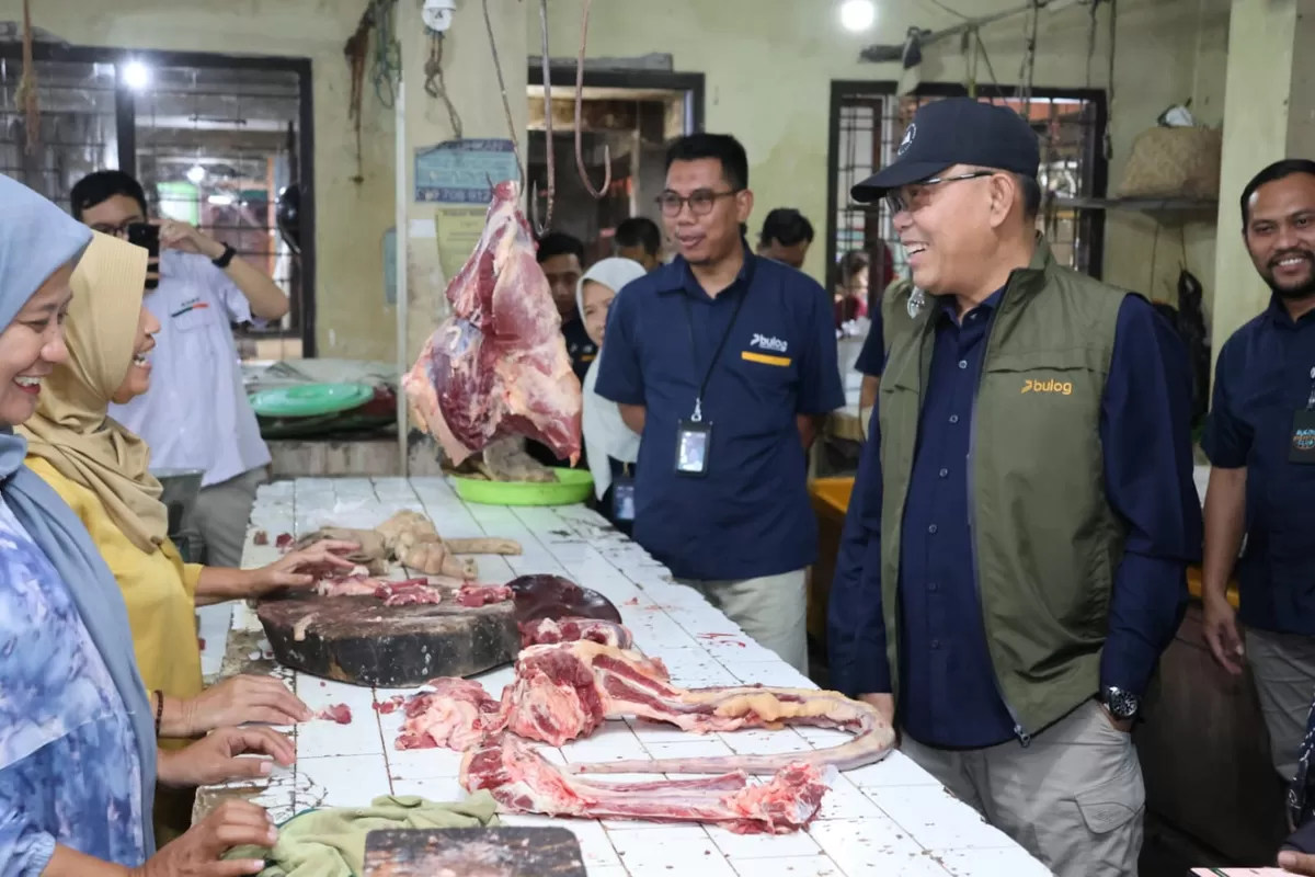 Sidak Serentak Ramadan, Perum BULOG Pastikan Stok dan Harga Pangan Aman di Tegal