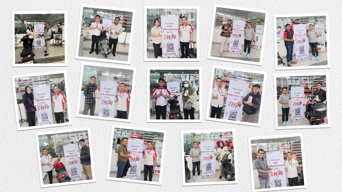 Sambut HPN 2026, Jurnalis di Semarang dan Solo Dapat Service Motor Gratis dari Astra Motor Jateng