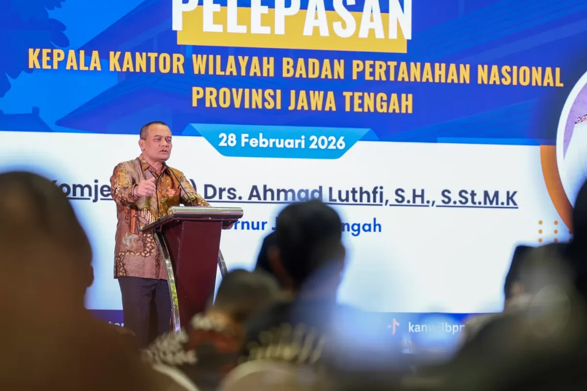 Ahmad Luthfi Perkuat Sinergi ATR/BPN Jaga Lahan Pangan Berkelanjutan di Jawa Tengah
