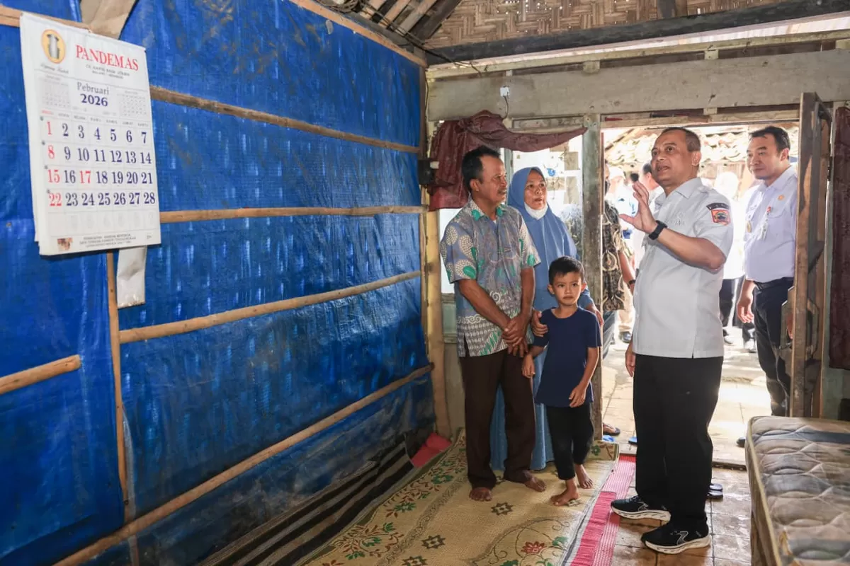 Air Mata Sukri Berkat Program Perbaikan Rumah Tidak Layak Huni Ahmad Luthfi (Istimewa for Pantura Network )