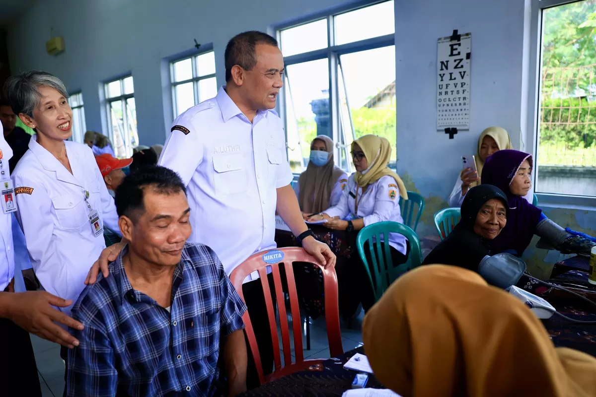 Warga Sragen Antusias Sambut Speling dan Gerakan Pangan Murah