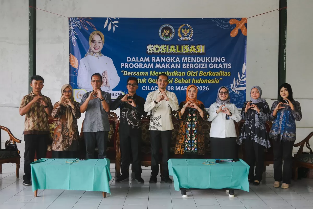 Sosialisasi MBG di Cilacap, DPR RI Perkuat Pengawasan dan Dukungan Regulasi