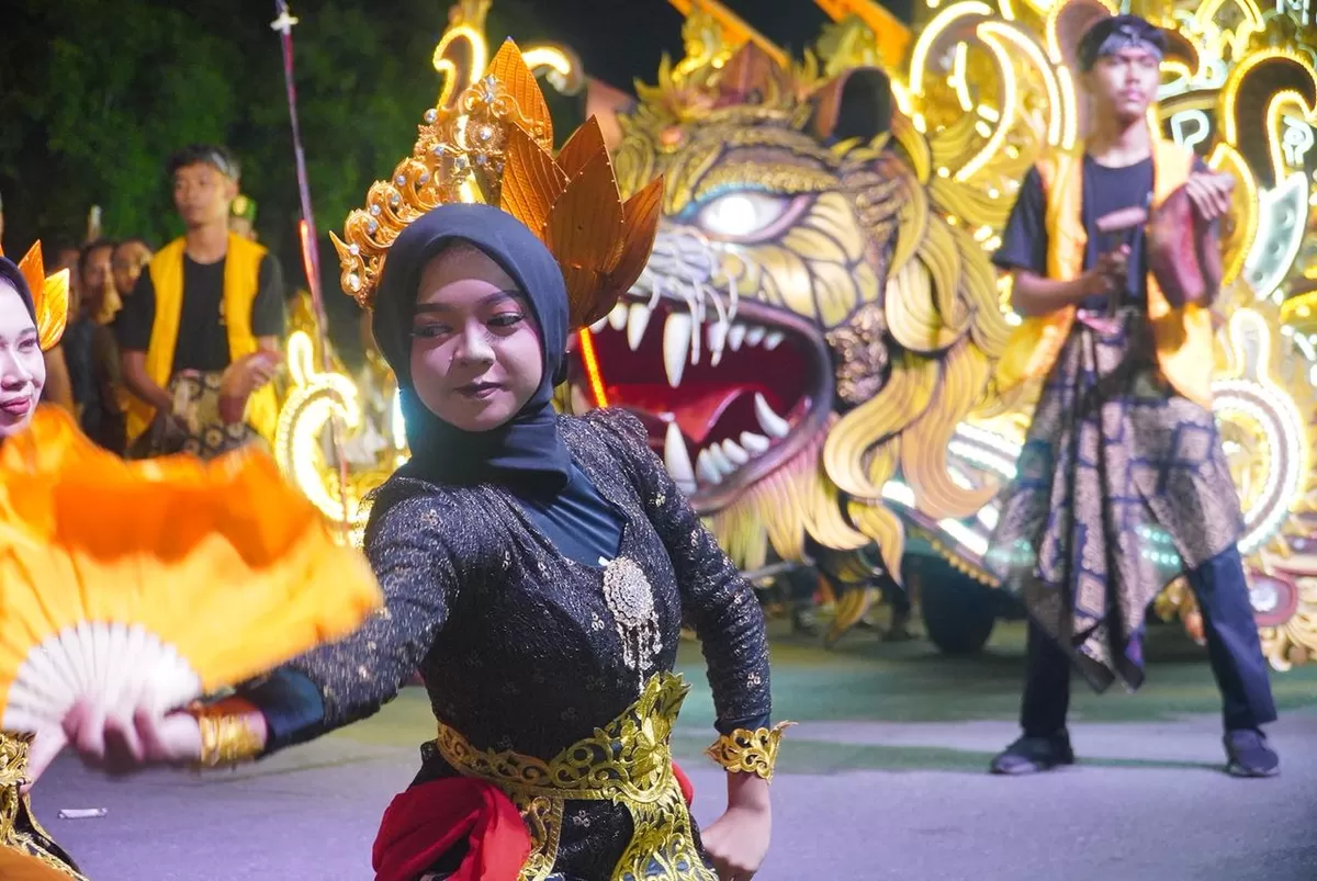 Salah satu peserta Festival Tongtek Piala Bergilir Bupati Jepara, Jumat (13/3/2026). (Istimewa for Pantura Network)