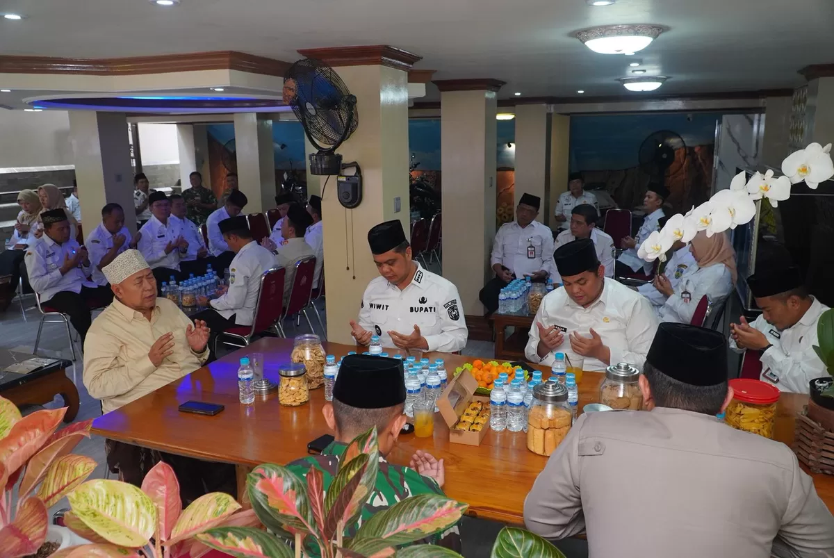 Agenda Bupati Jepara, Witiarso Utomo silaturahmi ke sejumlah tokoh Nahdlatul Ulama (NU) dan Muhammadiyah di wilayah selatan Jepara, Rabu (25/3/2026). (Istimewa for Pantura Network)