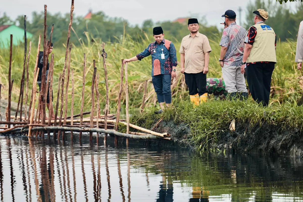 Ahmad Luthfi Turun Langsung, Perbaikan dan Normalisasi Sungai Bremi Pekalongan Dikebut