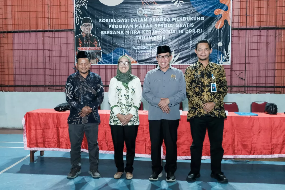 Anggota DPR RI Muh Haris Ingin Program MBG Hadir Merata Hingga Pelosok