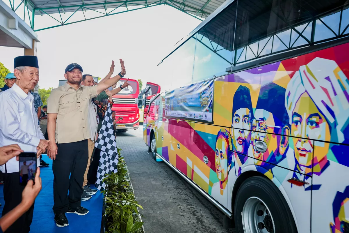 Gubernur Luthfi Lepas 21.975 Warga Mudik dan Balik Rantau Gratis Jateng 2026