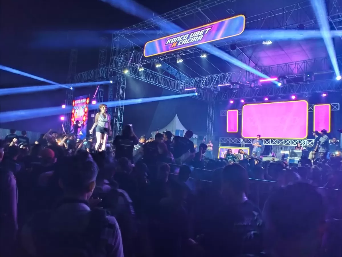 gelaran konser bertajuk 'Konco Ubet x Cacira' di ABC Fest di Lapangan Desa Banyuputih, Kecamatan Kalinyamatan, Kabupaten Jepara, Sabtu (11/4/2026). (Istimewa for Pantura Network)