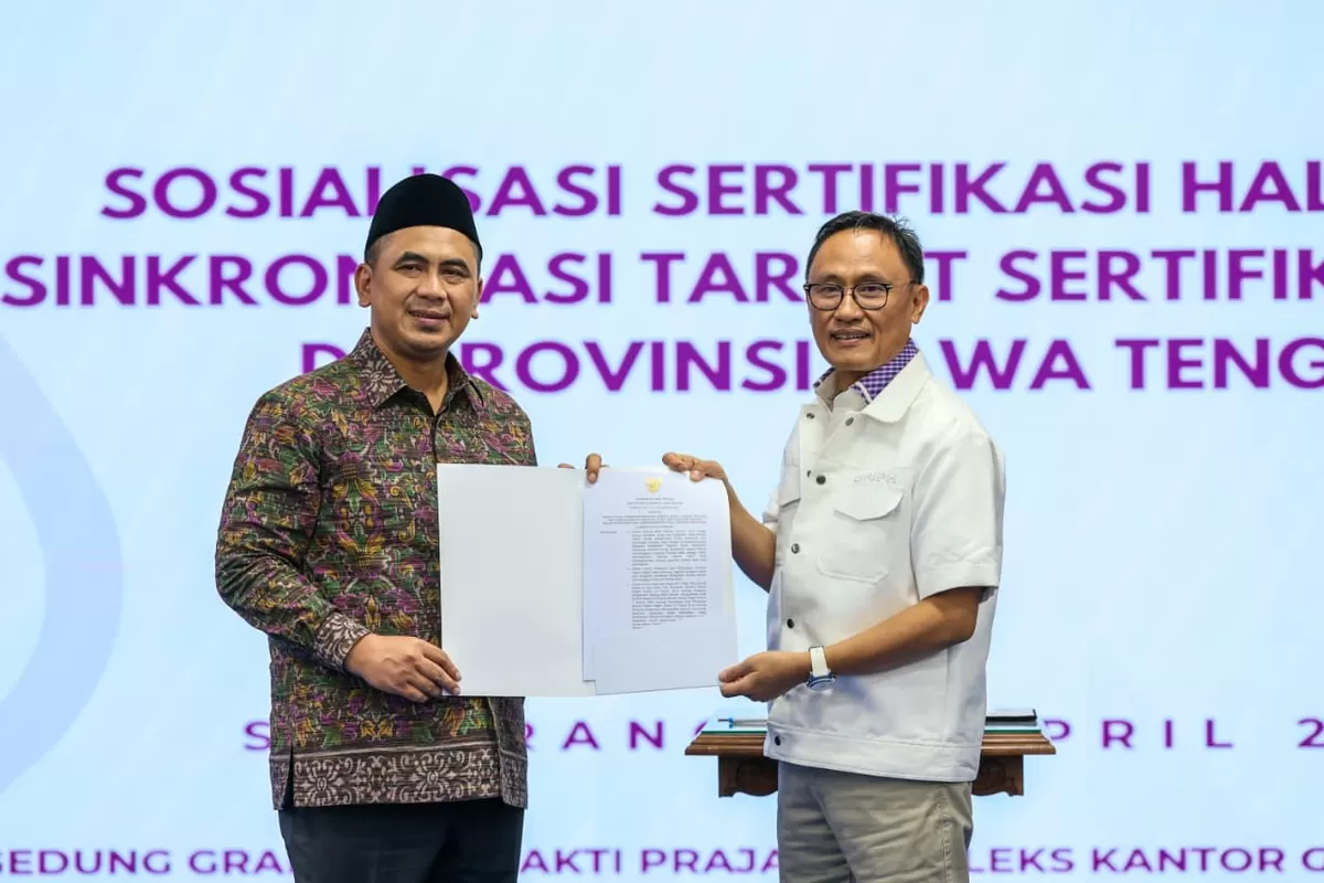 Sertifikasi Halal Jadi Prioritas, Taj Yasin Targetkan 576 Ribu di Jateng
