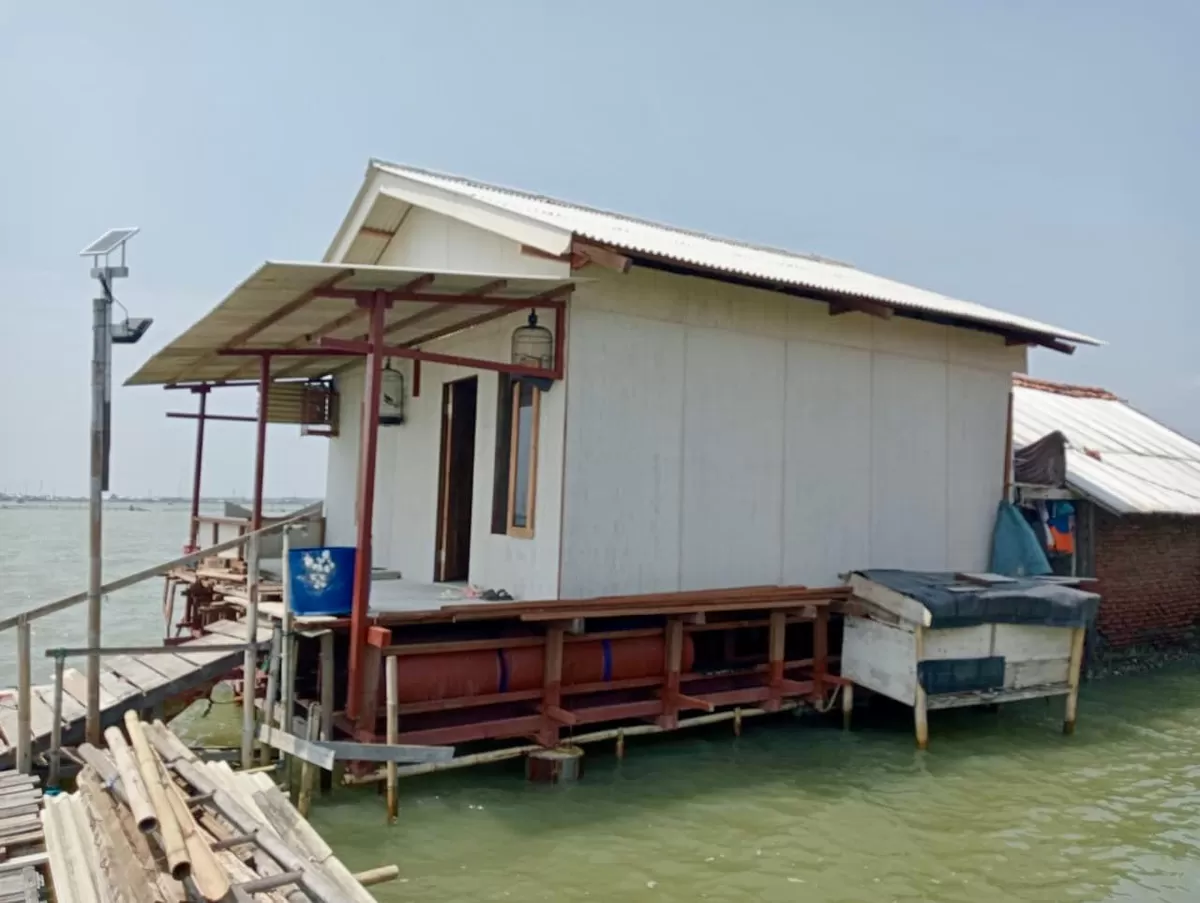 Hadapi Rob Tahunan, Pemprov Jateng Bangun 20 Rumah Apung di Demak