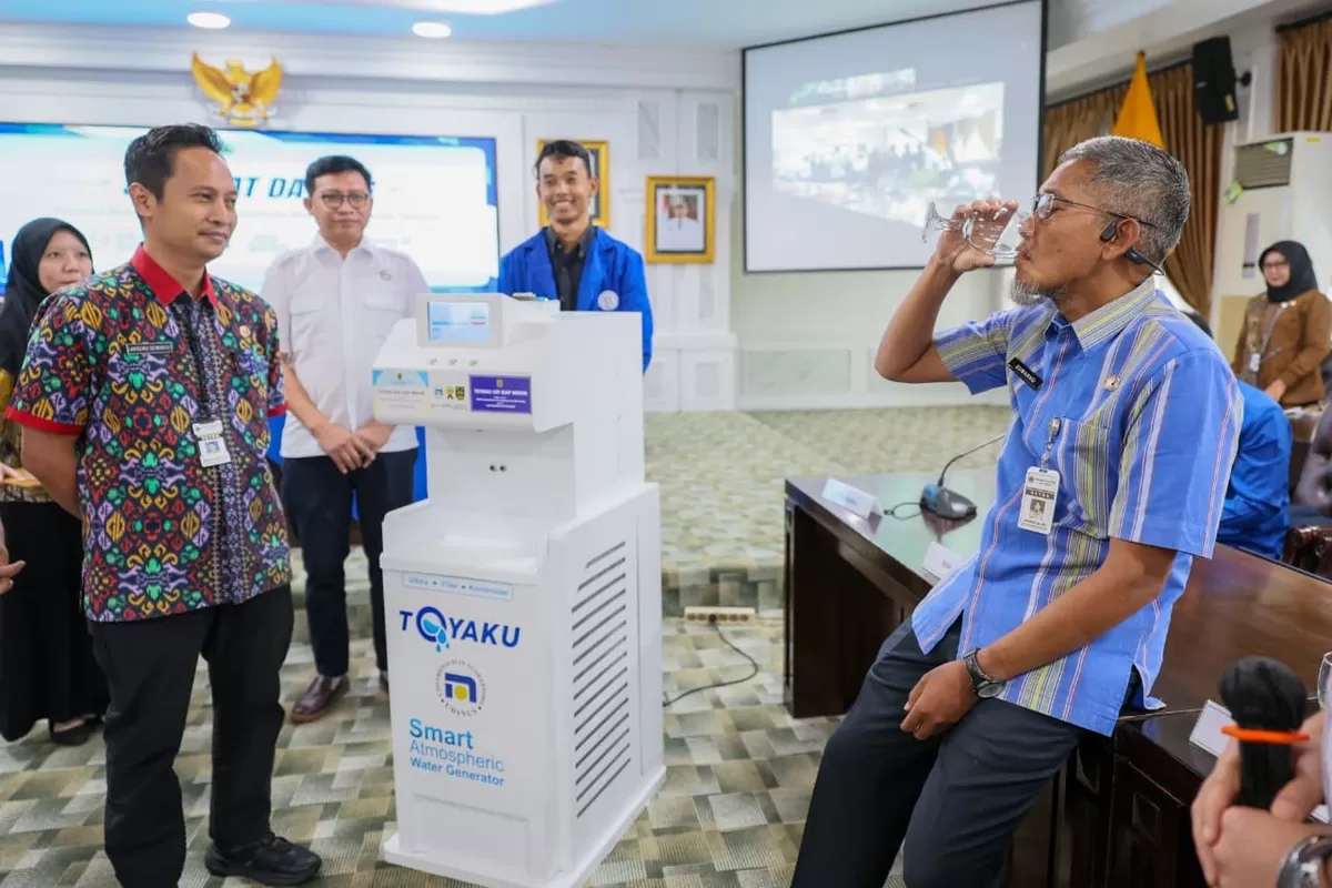 Pemprov Jateng Terima Hibah ToyaKU, Teknologi Ubah Udara Jadi Air Minum