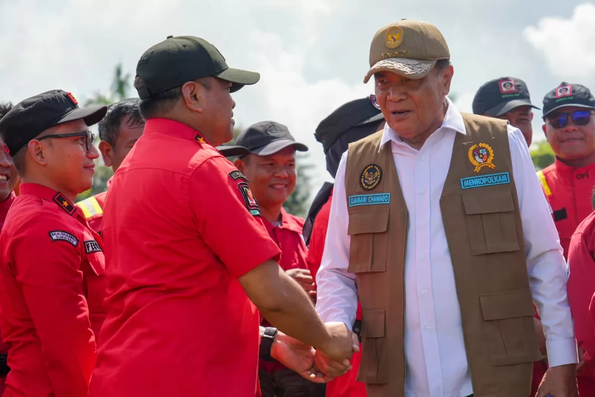 Reaktivasi Desk Nasional Karhutla 2026, Menko Polkam tekankan kesiagaan Hadapi Musim Kemarau