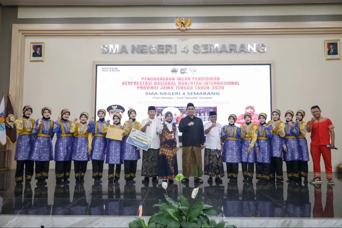 Tari Saman SMAN 4 Semarang Bersinar di Thailand, Wagub Jateng Ikut Bangga