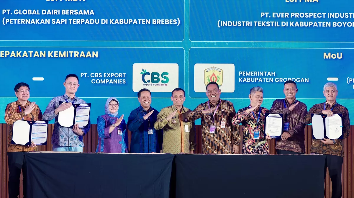 Ahmad Luthfi Genjot Investasi Hijau lewat CJIBF 2026 dan Kawasan Industri Baru