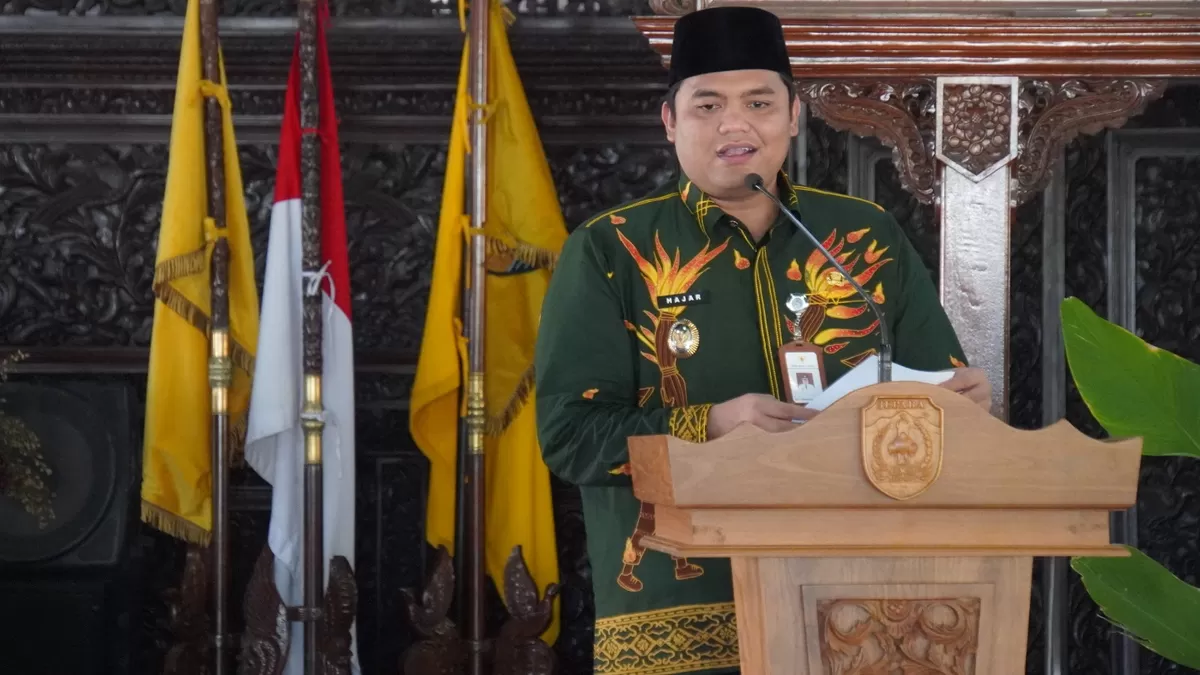 Wakil Bupati Jepara, Ibnu Hajar saat agenda "Kurikulum Sampah: Edukasi Sampah untuk Generasi Indonesia Emas" di Pendapa Kartini Jepara, Jumat (29/5/2026).  (Istimewa for Pantura Network)
