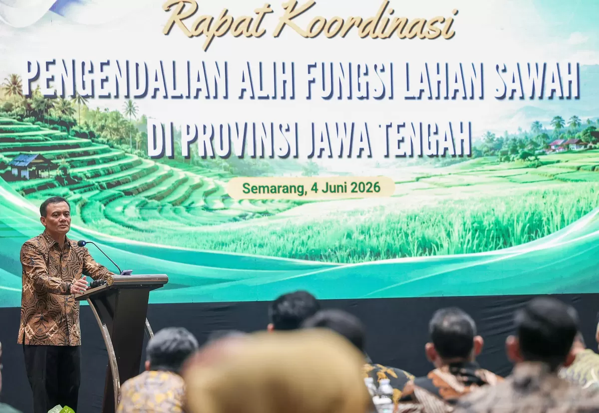 Sawah Tak Boleh Menyusut, Ahmad Luthfi Kunci 87 Persen Lahan di Jateng
