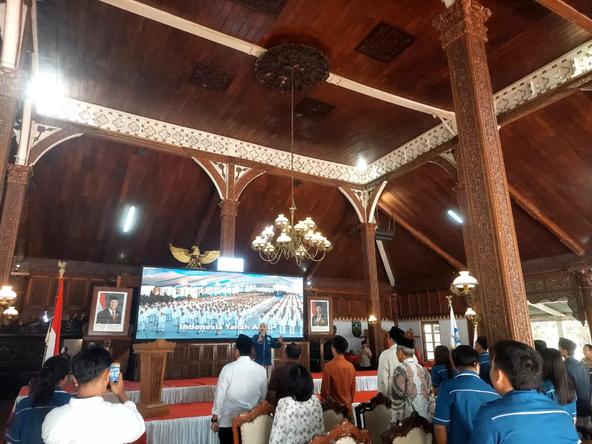 Momen DPC Gekrafs Jepara di Pendopo Kabupaten Jepara, Sabtu (13/6/2026). (Istimewa for Pantura Network)