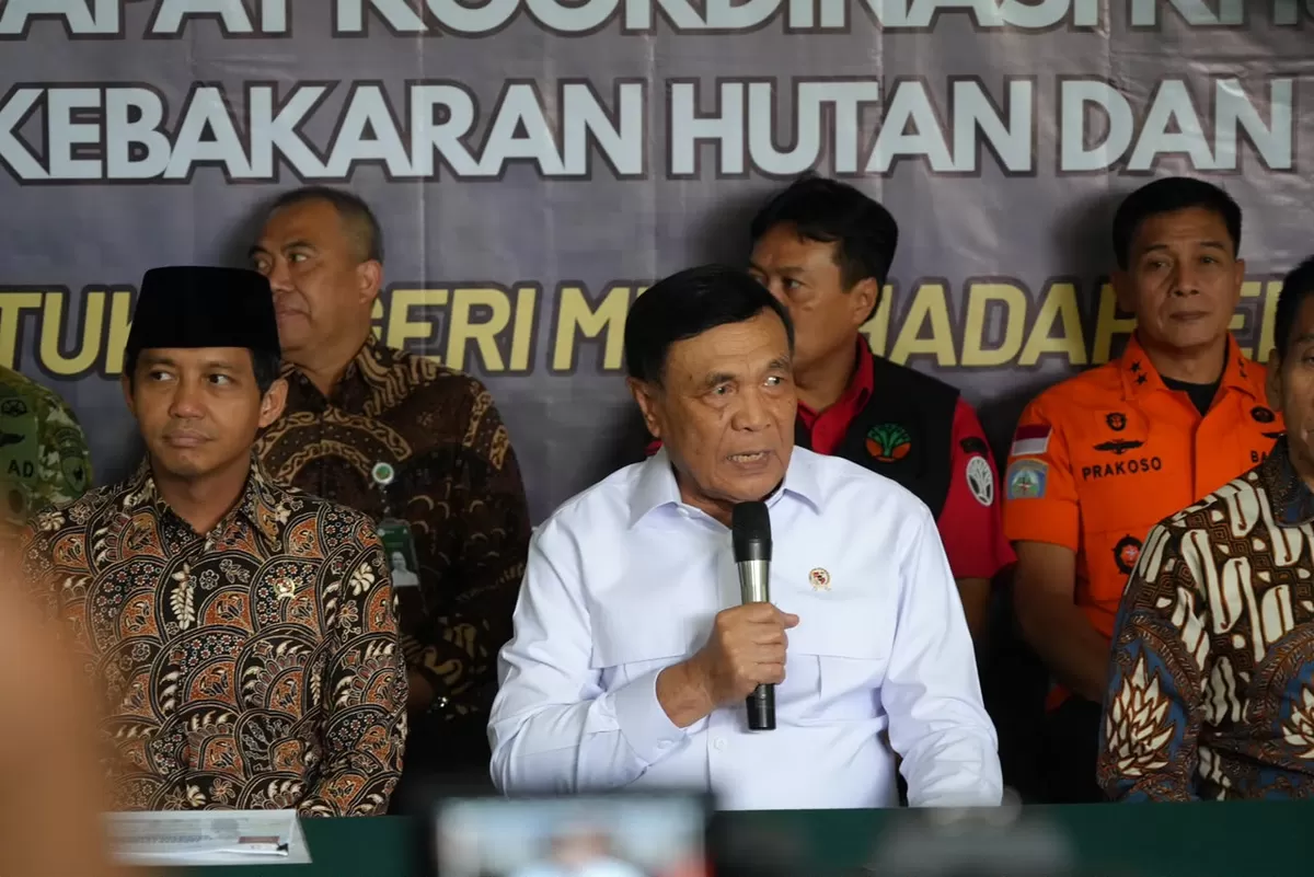 El Nino Mengancam, Menko Polkam Perintahkan Penguatan Kesiapsiagaan Karhutla