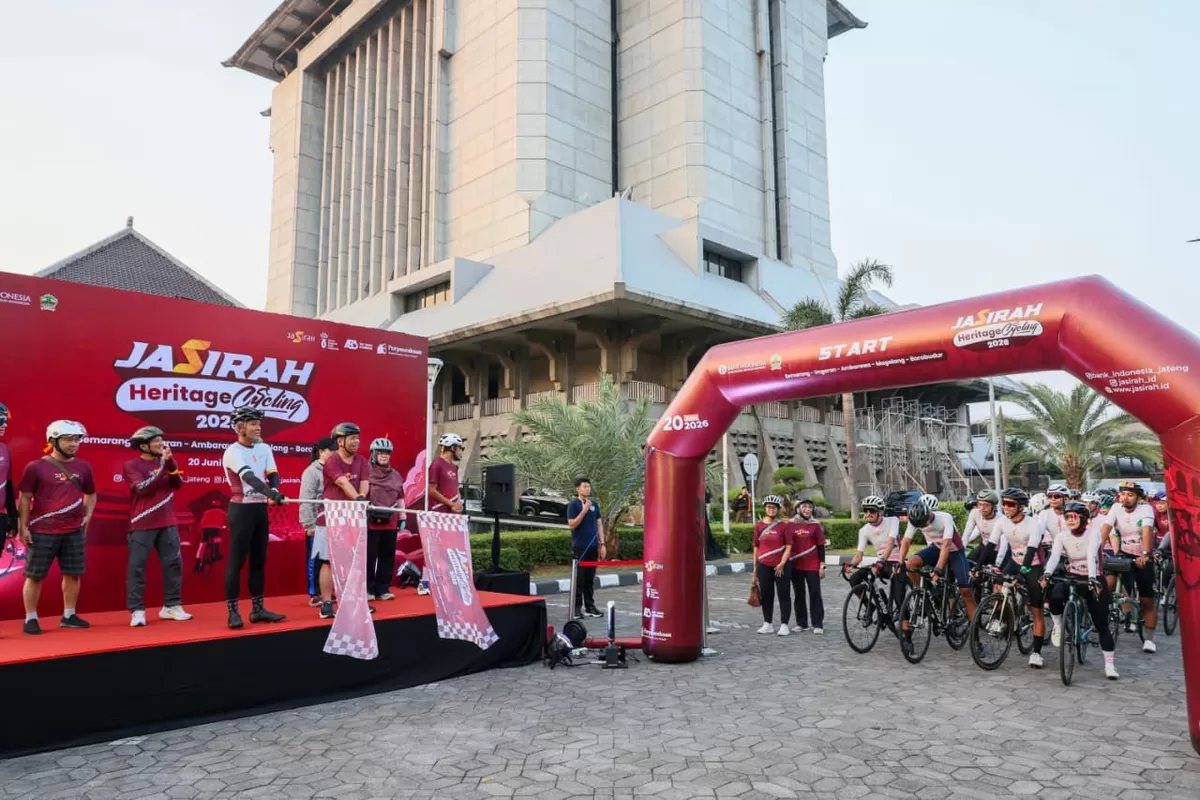 Sekda Lepas Jasirah Heritage Cycling 2026, Promosikan Wisata Sejarah Jateng