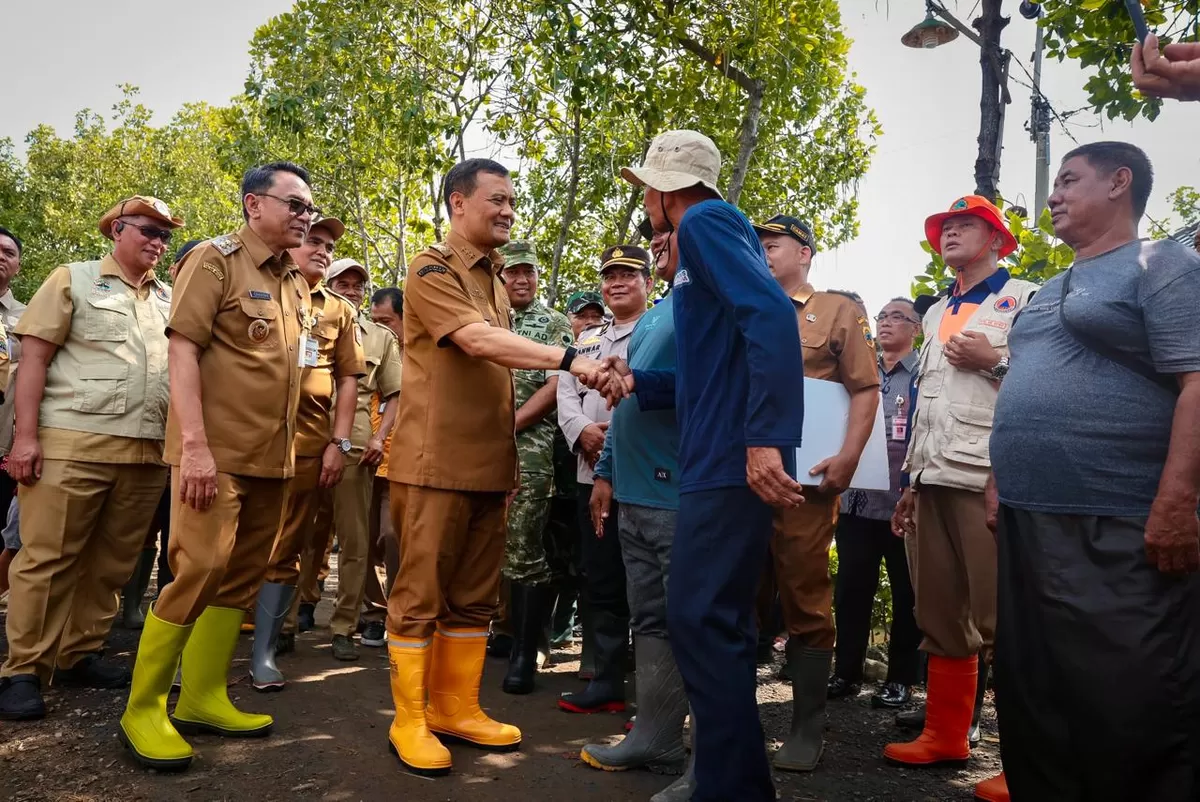 Rob Tayu Ditangani Cepat, Ahmad Luthfi Siapkan Tanggul dan Bantuan Masyarakat