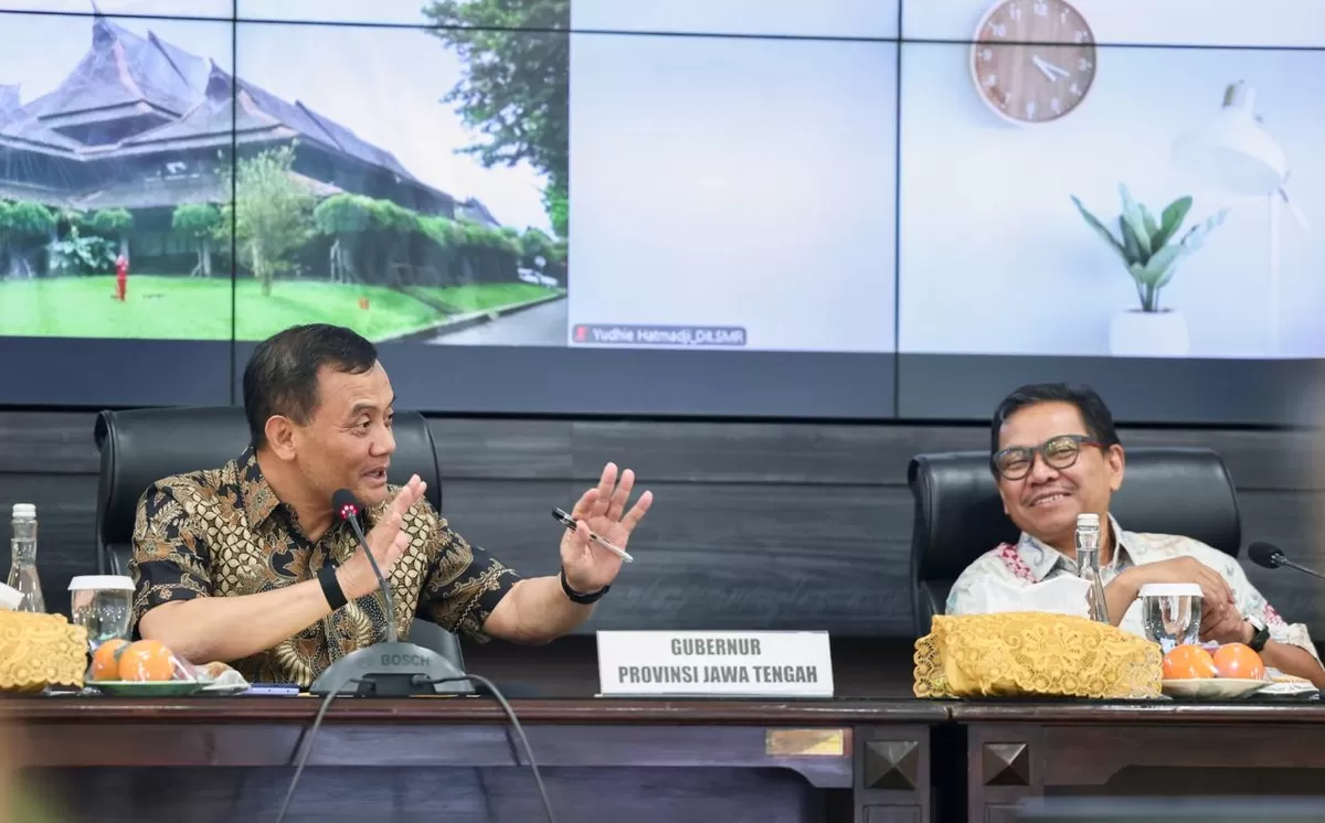 Bappenas Puji Kinerja Ahmad Luthfi, Speling hingga Pertumbuhan Ekonomi Jateng Jadi Sorotan Nasional