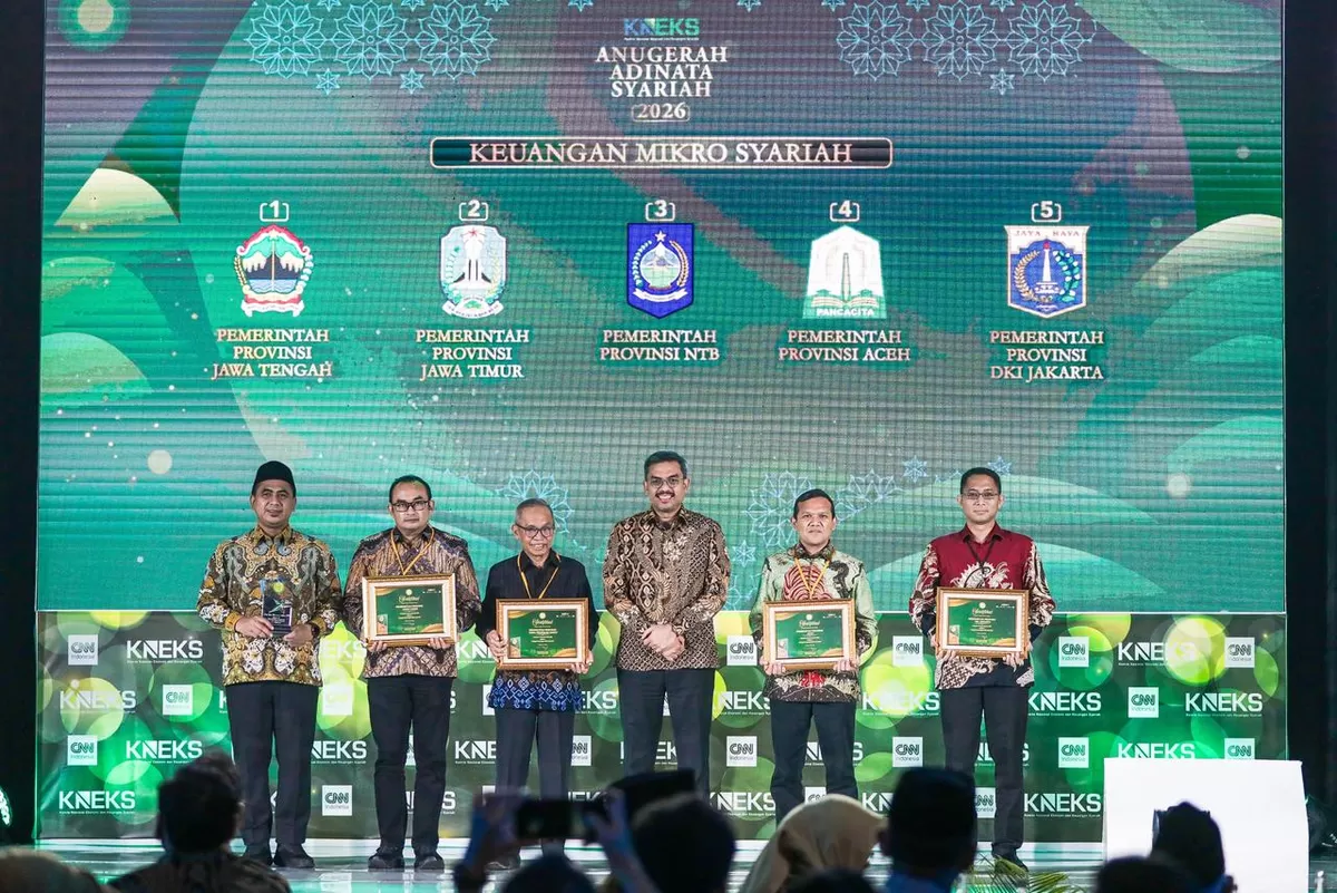 Jateng Borong Enam Penghargaan Adinata Syariah 2026, Taj Yasin Pacu Pembentukan Kawasan Industri Halal